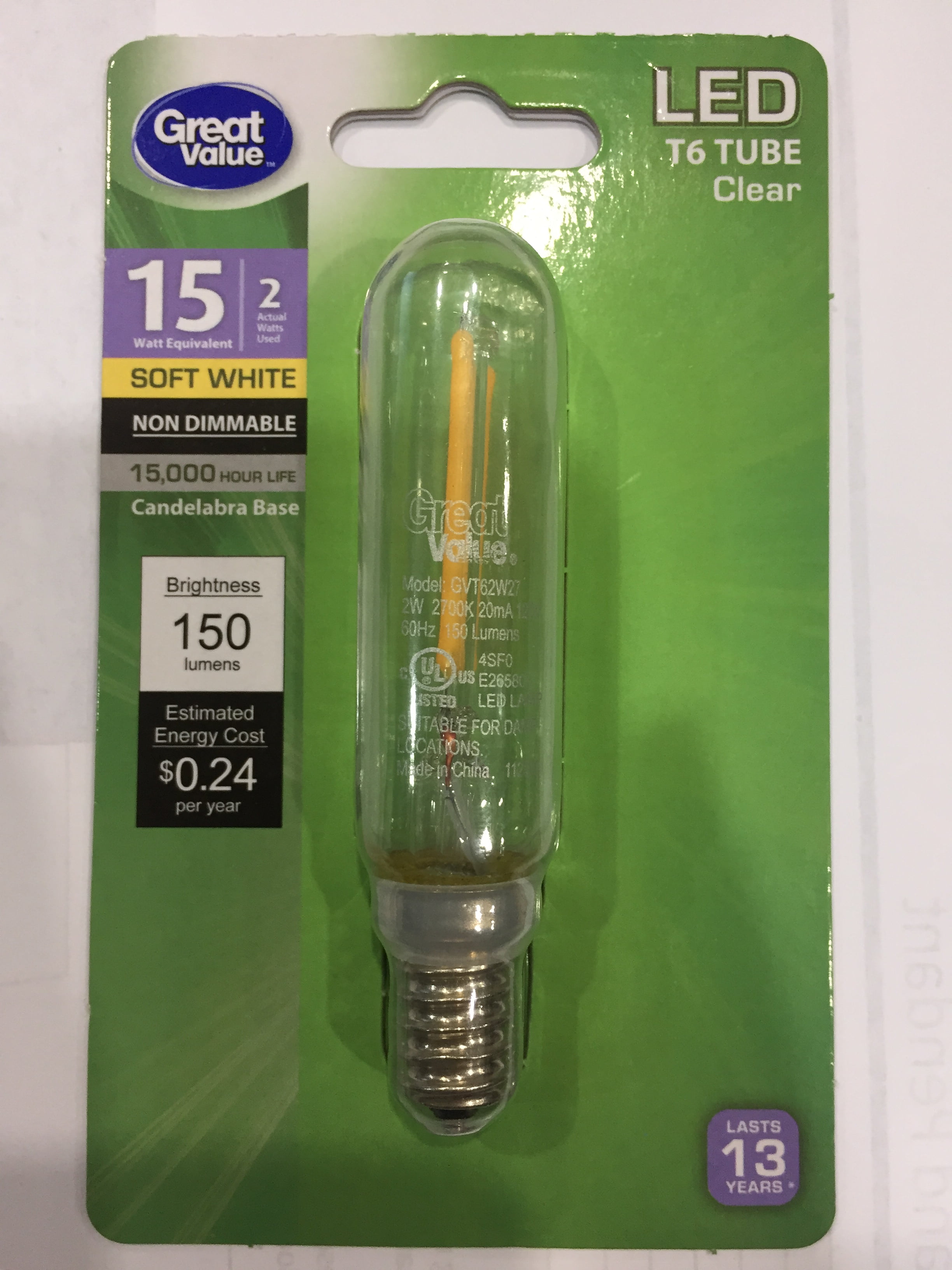 Great Value Gv Led Bulb Ca