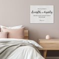 thumbnail image 5 of Modern Bible Verses Canvas Wall Art She is Clothed in Strength and Dignity Proverbs 31:25 Prints Framed Christian Paintings Artwork Ready to Hang Home Decor 15x11.5 Inches, 5 of 6