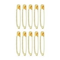 thumbnail image 1 of 10Pcs/12Pcs Large Safety Pins 2 Inch Decorative Rhinestone Brooch Women Brooch Pins For Clothes, 1 of 8