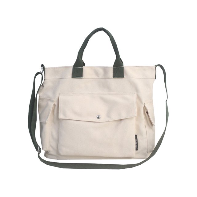 Bolsa De Hombro Bolsa de viaje de lona de compras informal Correa ajustable Simple portátil para el trabajo Tmvgtek Para Estrenar
