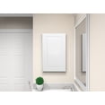 thumbnail image 2 of American Pride Recess-Mount Medicine Cabinet, 16 x 26 in., Rectangle Steel Body, Raised Panel, White, 2 of 6
