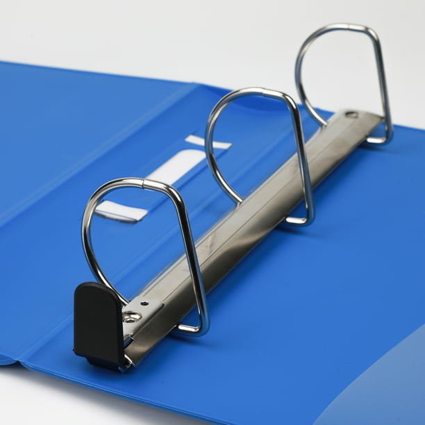 Exceed 2 inch Heavy Duty Binder, 3 D-Ring , Blue - Walmart
