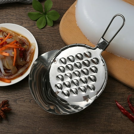 

GROFRY Bean Jelly Scraper Food Grade Rust-proof Stainless Steel BPA Free Jelly Scraper Noodle Food Making Tools for Home