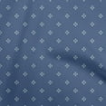 thumbnail image 1 of oneOone Velvet Blue Fabric Asian Floral Block Craft Projects Decor Fabric Printed By The Yard 58 Inch Wide, 1 of 5