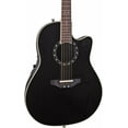 thumbnail image 4 of Ovation Timeless Balladeer Deep Contour Acoustic-Electric Guitar (Black), 4 of 4
