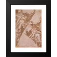 thumbnail image 2 of Andrea Schiavone 17x24 Black Modern Framed Museum Art Print Titled - Two Seated Male Figures Within Spandrels (16th Century), 2 of 5