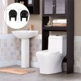 thumbnail image 3 of BESTYASH 10 Pcs Valve de Remplacement Universelle Noire pour Réservoir de Toilette avec Chaîne pour Réparation de Toilette, 3 of 7