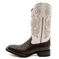 thumbnail image 3 of Ferrini Mens Kai Embroidered Square Toe Cowboy  Mid Calf Boots, 3 of 5