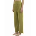 thumbnail image 2 of Wide Leg Yoga Pants for Women Loose Cozy Sweatpants High Waisted Lounge Flowy Pants with Pockets Grass Green M, 2 of 9