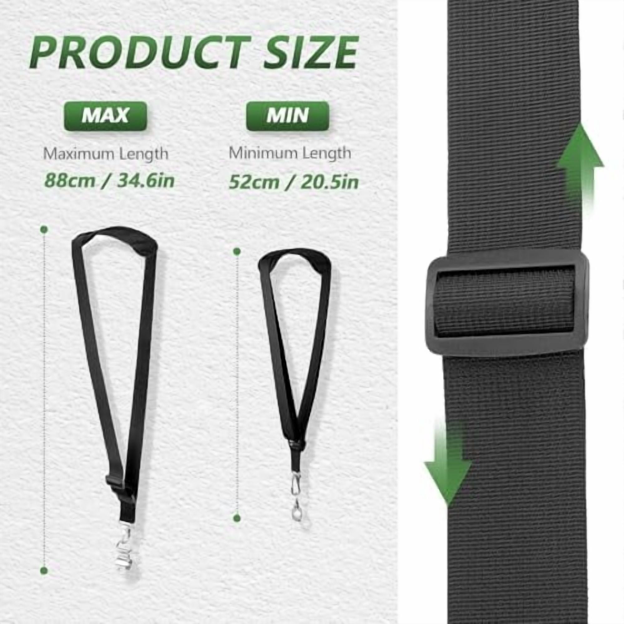 Weed Eater Shoulder Strap, String Trimmer Strap Compatible with EGO Stihl Ryobi Dewalt Milwaukee Kobalt Echo Husqvarna Toro Troy Bilt Greenworks String Trimmer, Leaf Blower, Multi Head System