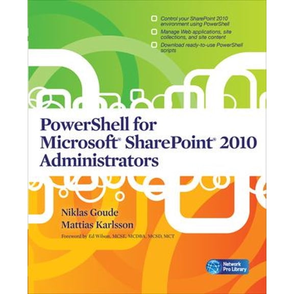 Pre-Owned PowerShell for Microsoft SharePoint 2010 Administrators (Paperback) 0071747974 9780071747974