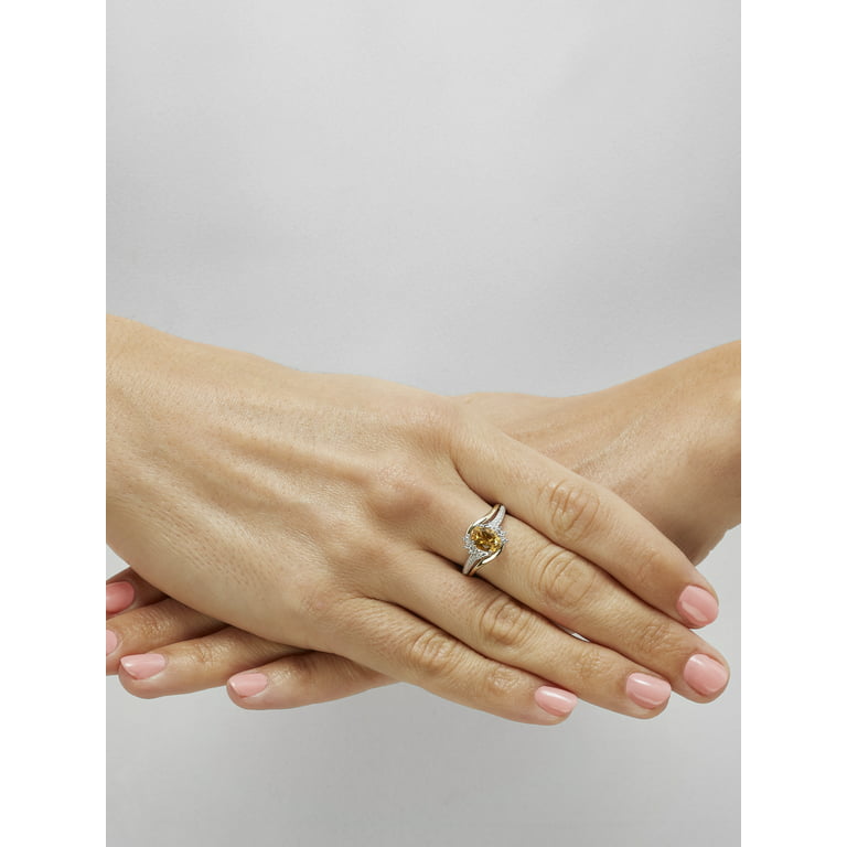 Silver N Style | MONORG2 - Personalized Monogram Ring in Sterling Silver |  Plated in White Rhodium or Yellow Gold | Fine Jewelry & More