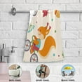 thumbnail image 4 of SKYSONIC 2 Pack Cute Cartoon Squirrel Dish Towels Kitchen Towel, Autumn Fall Hand Towels,Ultra Soft and Absorbent,Decorative Fingertip Face Towel for Bathroom Hotel, 28.3"x14.4", 4 of 5