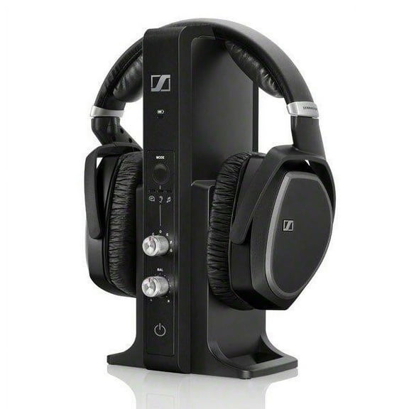 Sennheiser RS 195 RF Wireless Headphone Systems for TV Listening with Selectable Hearing Boost Preset