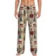 thumbnail image 1 of Fotbe Rustic Plaid Forest Lodge Pantalones de Pijama para Hombre, Pantalones de Dormir, Pantalones de Casa con Cintura Ajustable y Bolsillos-X-Large, 1 of 6