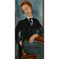 thumbnail image 2 of Amedeo Modigliani 14x24 Gold Ornate Framed and Double Matted Museum Art Print Titled - Portrait De Baranowski, 2 of 4