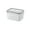 1pc-Gray, variant on Food Storage Containers, Refrigerator Organizer Bins, Airtight Plastic Containers for Pantry & Kitchen Organization,BPA-Free for Cereals Meat Salad Berry Lettuce Storage