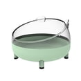 thumbnail image 1 of Trayknick Baignoire pour Hamster Résistante aux Chutes Forme Mignonne Facile à Laver Panoramique Transparente Grand Espace Repos Double Usage Hamster de Compagnie Externe Salle de Bain pour la Maison, 1 of 13