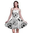 thumbnail image 1 of Bimba Tie-Dye Printed Women Smocked Waist Top Spaghetti Strap Mini Sun Dress-XX-Large, 1 of 5