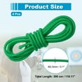 thumbnail image 2 of Uxcell Archery D Loop Rope String Nocking Loop Rope Serving Thread Release Material for Compound Archery Green, 2 of 7