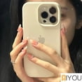 thumbnail image 3 of Funda Oficial De Silicona Líquida Morada Berry IPhone 14 Pro Max Cubierta Trasera Suave A Prueba De Caídas 14Plus Carcasa, 3 of 3