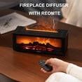 thumbnail image 4 of Fireplace Aroma Essential Oil Diffuser, 150ml Ultrasonic Humidifier, Scent Aroma Diffuser with Remote Control & Timer for Home, Bedroom, Office, Yoga, 4 of 7