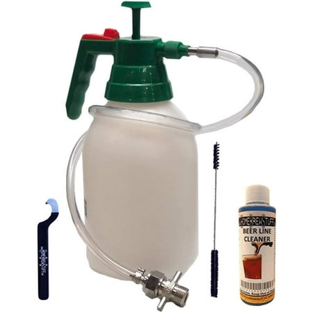 

Tapcraft 1/2 Gallon Beer Line Cleaning Hand Pump Kit (Beer Nut Adapter)
