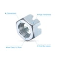 thumbnail image 4 of Écrou Hexagonal 5/8 Pouces-18, Grade 6.8 Acier Carbone, Argent, Lot de 8, 4 of 5