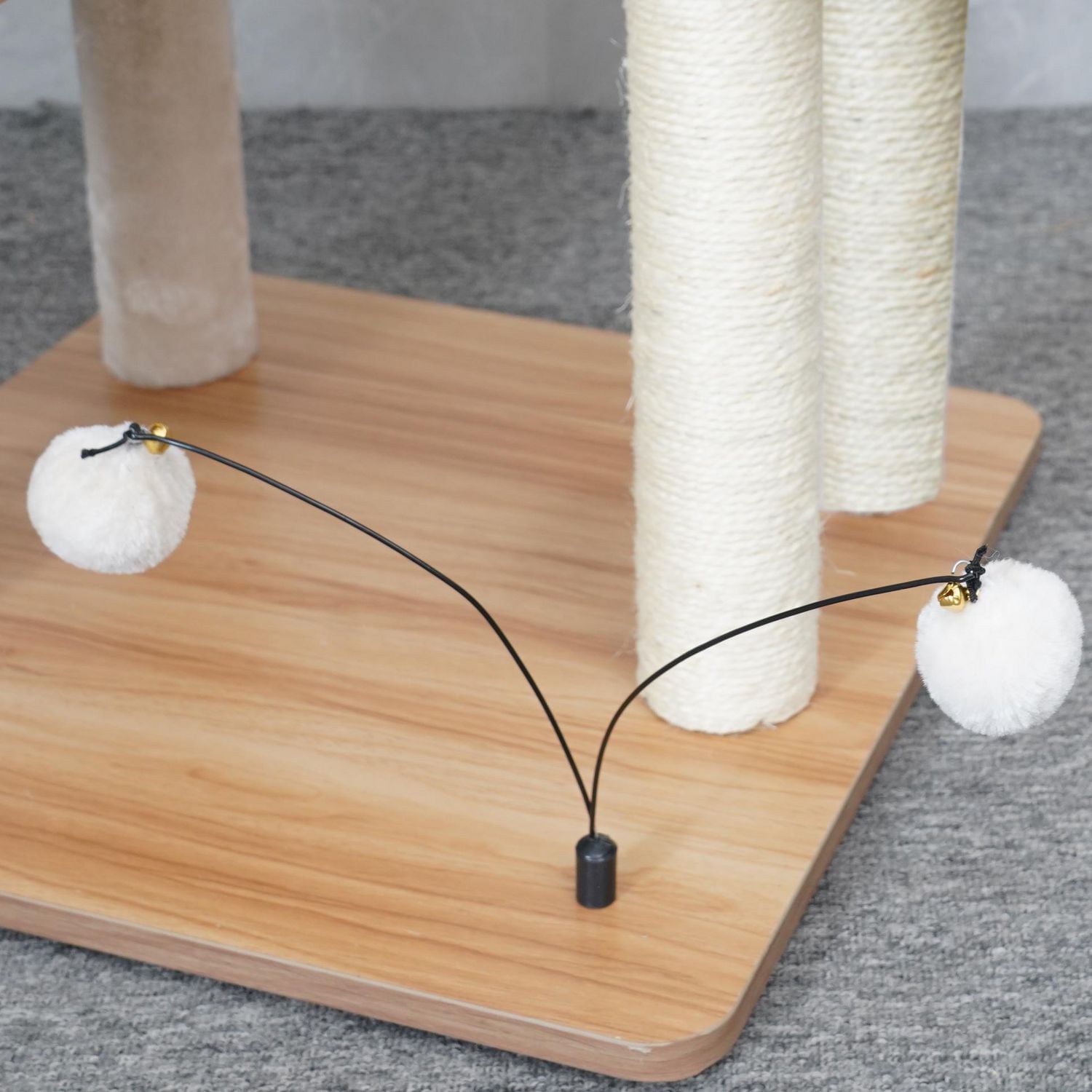 Catry Ambrose Wooden Cat Tree with Condo