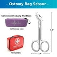 Ostomy Bag ScissorStoma Pouch Shear with Blunt Round Tip for Colostomy