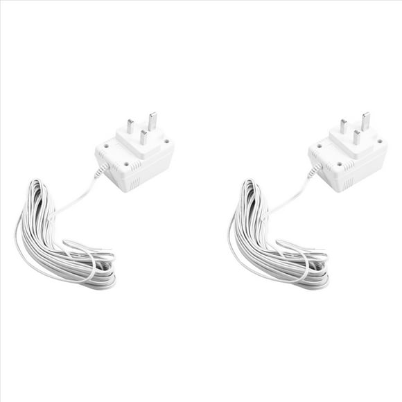 2X 24V Doorbell Transformer Adapter for Video Doorbells, Enhanced Performance & Easy Installation UK PLUG