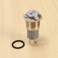 thumbnail image 6 of 6X 12V 16mm Car LED Light Momentary Horn Button Metal Switch Push Button Blue, 6 of 6