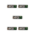 thumbnail image 1 of fastboy 1/2/3/5 Date Time Temperature Gym Timer With Clock Large LED Digital Timer 15 Humidity Black+White+Green 5PCS, 1 of 6