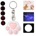 thumbnail image 3 of LED Cat Toys USB Charging Projection Funny Infrared Ultraviolet Ray mouse Fish Bone Cat Clawpattern Beam Tease Cat Accessories black, 3 of 6