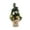 Gold, variant on Mini Christmas Tabletop Tree – Small Decorative Tree with Balls and Bows for Desktop, Holiday Decor, Office, Party & Mall Display