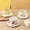 Avocado Cup and Saucer, variant on Cute Fruit Printed Ceramic Coffee Mug with Saucer - 285ml/9.6oz Porcelain Cup for Coffee, Tea, Milk, and Breakfast Drinks