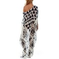 thumbnail image 5 of Bsubseach Print Kaftan V Neck Swim Cover Up for Women Summer Outfits Maxi Dresses, 5 of 5