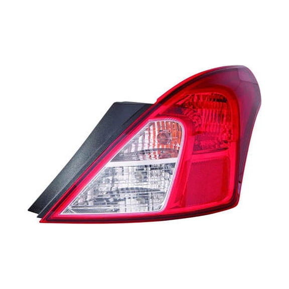 Right Passenger Side Tail Light Assembly - Compatible with 2012 - 2019 Nissan Versa 2013 2014 2015 2016 2017 2018