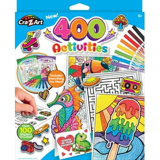 Cra-Z-Art Timeless Creations Adult Neon Graffiti Coloring Set, Beginner,  Ages 6 and up 