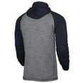 thumbnail image 2 of 9 Crowns Raglan Lightweight Pullover Long Sleeve Hoodie (X-Large, Mid Grey/Navy), 2 of 3