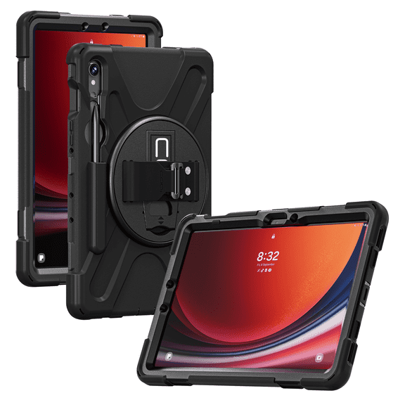 CODi Rugged Case for Samsung Galaxy Tab S7/S8/S9/S9 FE/S10 Lite/S10 FE 11" | 360° Protection, Drop-Test Certified, Kickstand