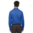 thumbnail image 3 of Core 365 Mens Operate Long-Sleeve Twill Shirt 88193- True Royal 438,Large, 3 of 3