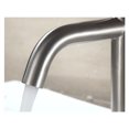 thumbnail image 5 of Grifo mezclador de lavabo de baño de acero inoxidable cepillado mate,--, 5 of 5