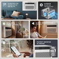 thumbnail image 2 of TCL 12,000 BTU 115V 550 Sq. Ft. Smart Inverter Window Air Conditioner, White, T12WV9S, 2 of 4