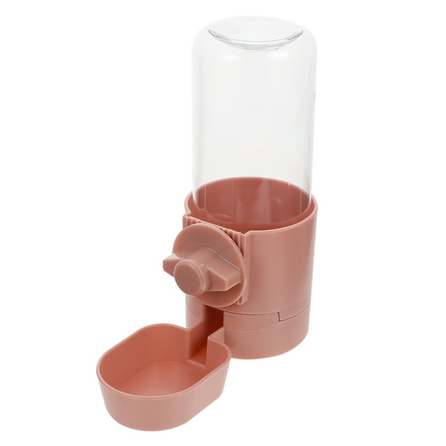 Shisuyan Dog Water Bottle Pink 1Set 9.4x4.7x4.7in