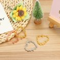 thumbnail image 5 of Uxcell Heart Flower Shape Alloy Open Back Bezel Pendants DIY Hollow Frame, Light Gold 10 Pack, 5 of 5