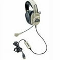 thumbnail image 2 of Califone 3066USB Deluxe Multimedia Stereo Headset with USB Plug, Beige, 2 of 4