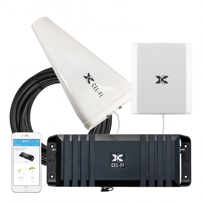 Cel-Fi GO X 100 dB Multi Carrier Cell Phone Signal Booster for Homes &  Offices - for Verizon, AT&T, Or T-Mobile - Yagi/Panel