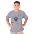 thumbnail image 5 of Lion of Judah Follower of Christ Crewneck T Shirts Boy Girl Teen Brisco Brands XS, 5 of 6