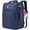 Blue, variant on Travel Backpack for Adults with USB Charging Port 36L Expandable Carry on Backpack Water-resistant Business Travel Backpack for Men